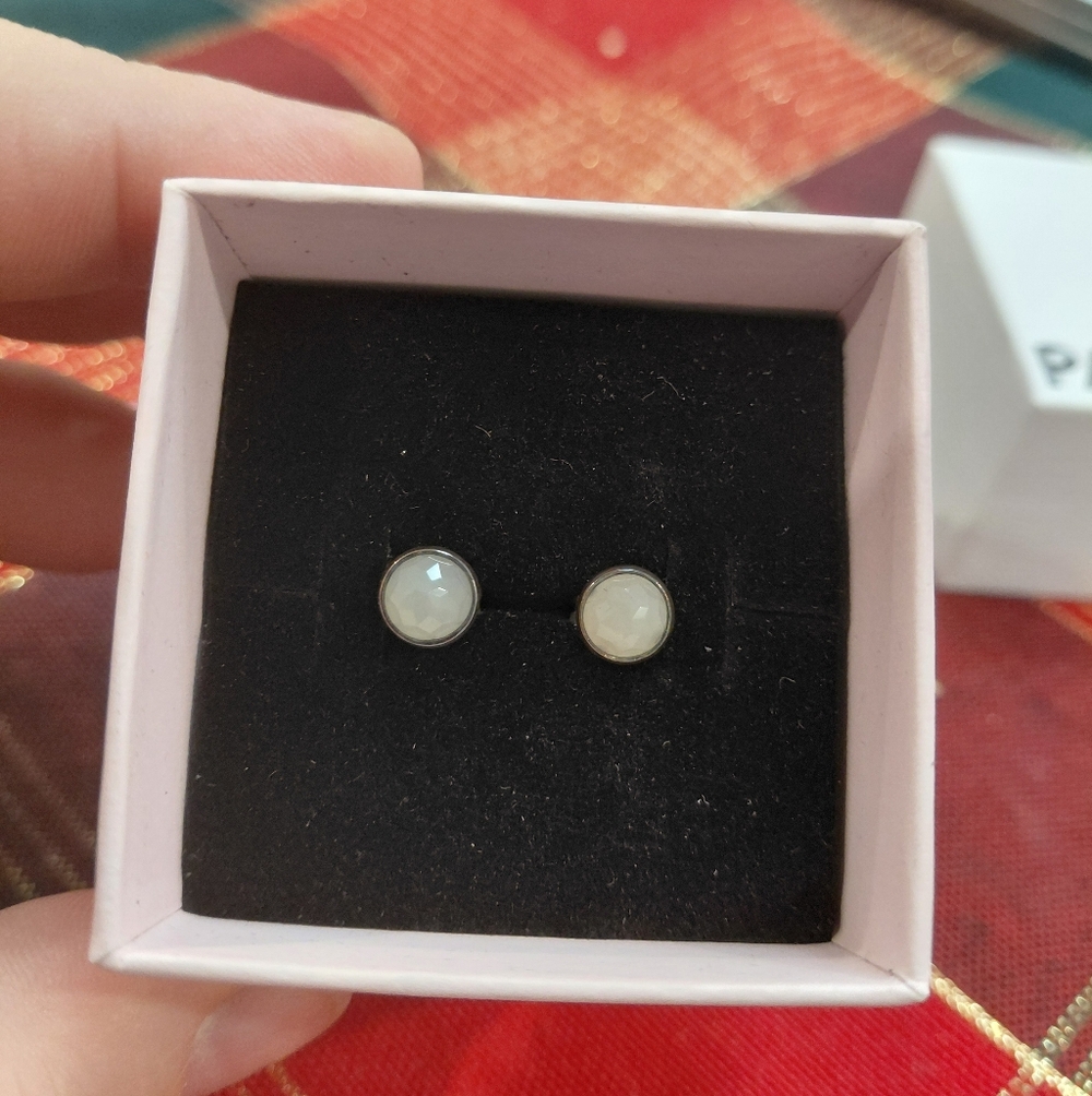 Pandora June Birthday Blooms Earrings